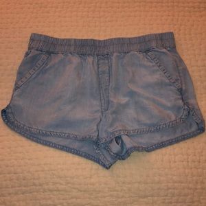 American Eagle Chambray Shorts